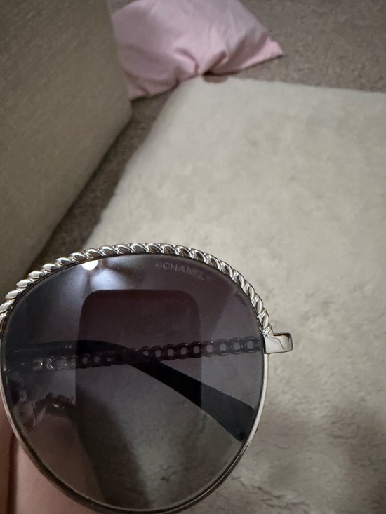 Chanel - Pantos Sunglasses - Silver Gray - Chanel Eyewear main image 6
